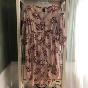 Asymmetric torrid top-pink